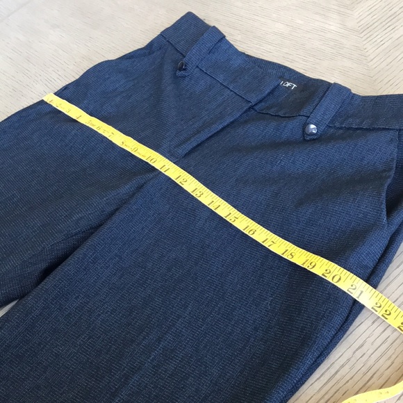 Ann Taylor Blue Trousers with Button Details SZ8 - Picture 10 of 13